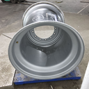 36"W x 32"D, Case IH Silver Mist 12-Hole Formed Plate , -10.12" Offset