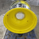 27"W x 32"D, John Deere Yellow 20-Hole Formed Plate , 0.38" Offset