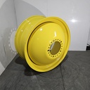 18"W x 42"D, John Deere Yellow 20-Hole Dolly Dual , -15" Offset
