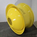 18"W x 42"D, John Deere Yellow 20-Hole Dolly Dual , -15" Offset