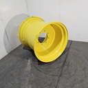 25"W x 26"D, John Deere Yellow 8-Hole Flat Plate , -1" Offset