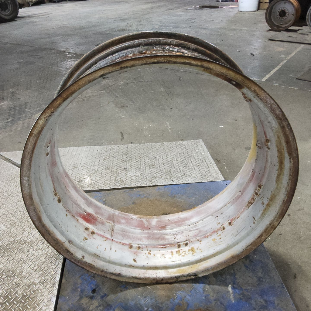 16"W x 38"D, Case IH Silver Mist Double Bevel , 8.75" Offset