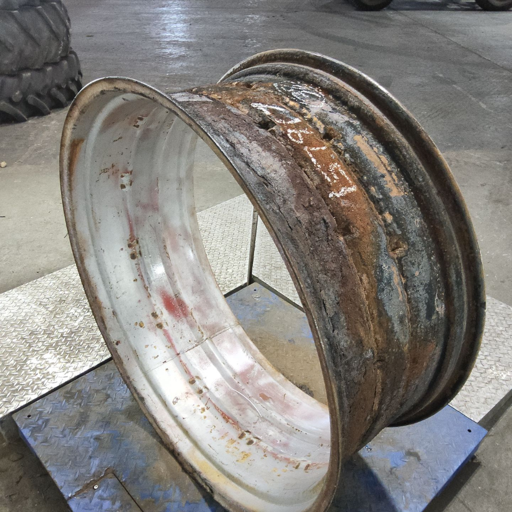 16"W x 38"D, Case IH Silver Mist Double Bevel , 8.75" Offset