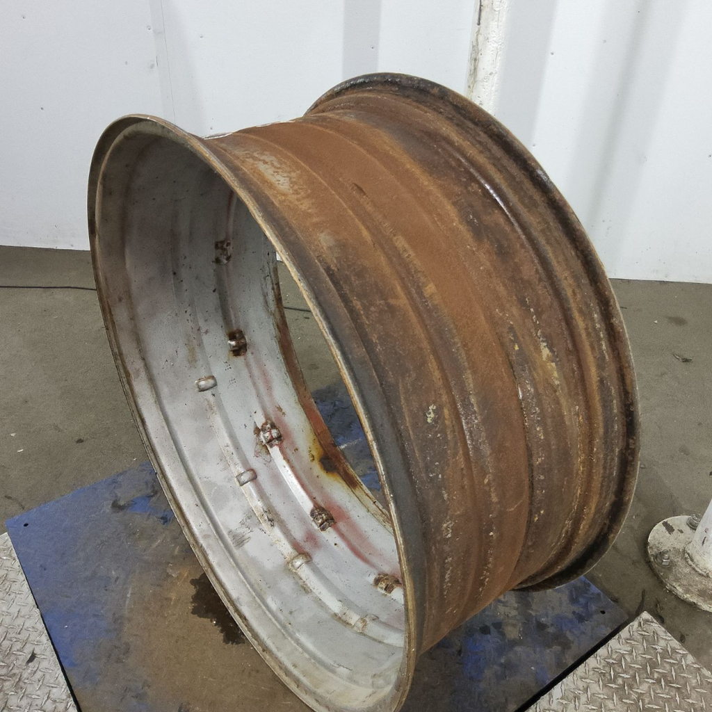 16"W x 38"D, Case IH Silver Mist Double Bevel , 8.75" Offset