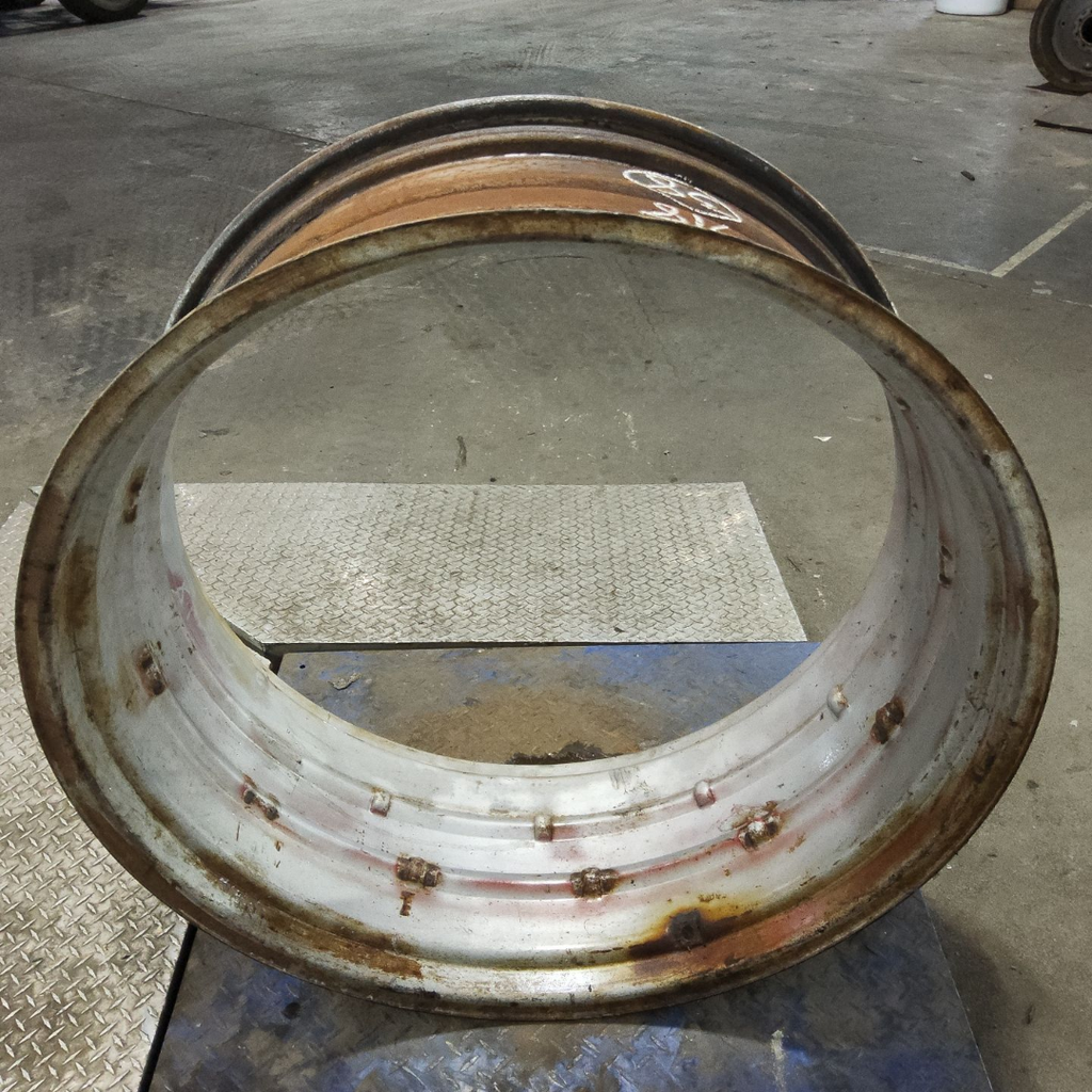 16"W x 38"D, Case IH Silver Mist Double Bevel , 8.75" Offset