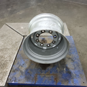16"W x 22.5"D, Case IH Silver Mist 8-Hole Budd Stud Pilot Wheel , -0.06" Offset
