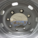 16"W x 22.5"D, Case IH Silver Mist 8-Hole Budd Stud Pilot Wheel , -0.06" Offset