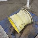 14"W x 16.1"D, John Deere Yellow 8-Hole Implement , -1.38" Offset