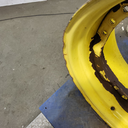 15"W x 34"D, John Deere Yellow 12-Hole Waffle Wheel (Groups of 3 bolts)