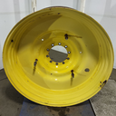 15"W x 50"D, John Deere Yellow 10-Hole Formed Plate , -6.75" Offset