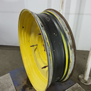 15"W x 50"D, John Deere Yellow 10-Hole Formed Plate , -6.75" Offset