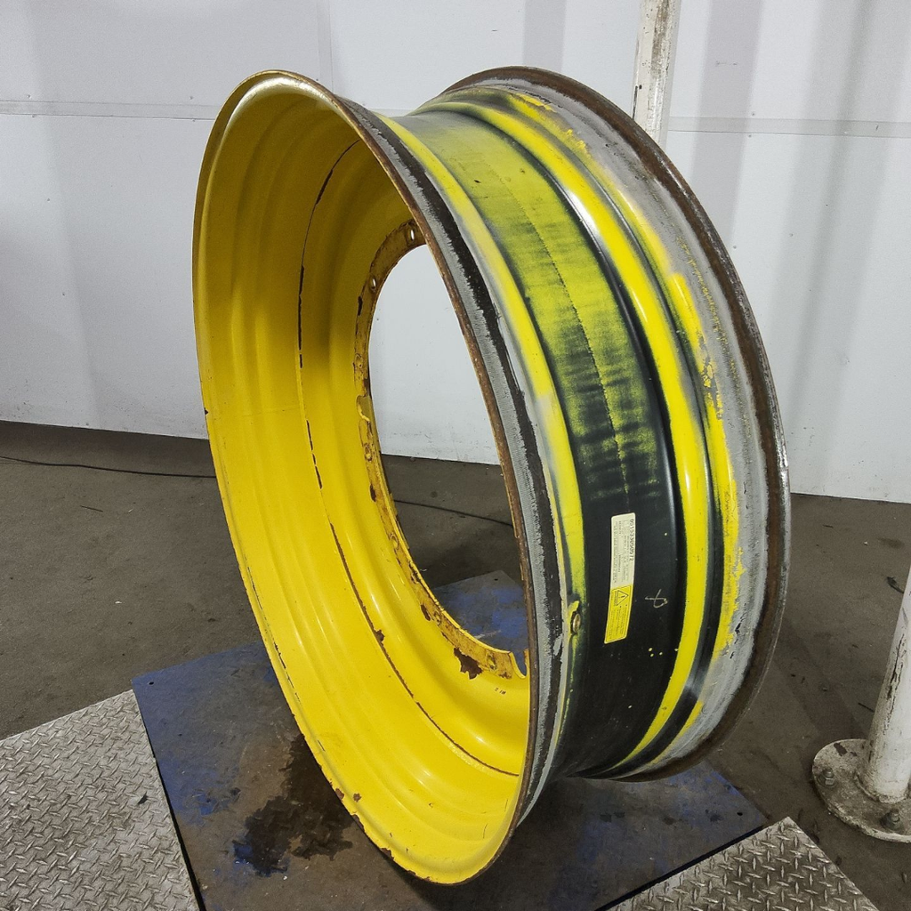 15"W x 50"D, John Deere Yellow 12-Hole Stub Disc , -3.38" Offset