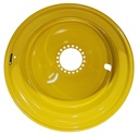 18"W x 42"D, John Deere Yellow 20-Hole Dolly Dual , -15" Offset