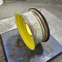 10"W x 24"D, John Deere Yellow 8-Hole Rim with Clamp/U-Clamp (groups of 2 bolts) , 5.75" Offset