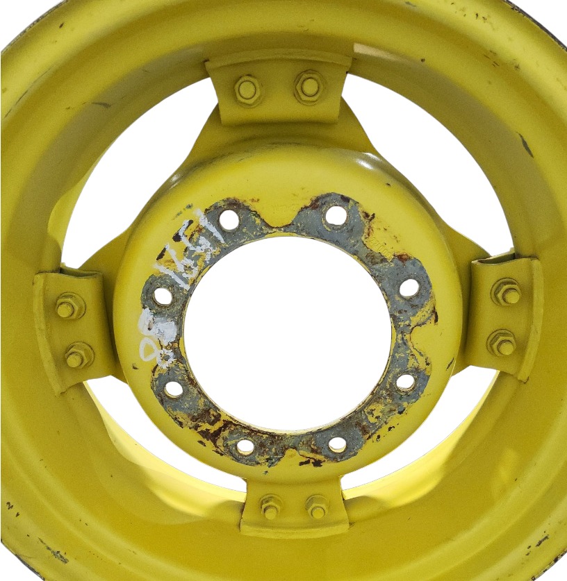 8-Hole Clamp/Loop Style (groups of 2 bolts) Center for 24" Rim, John Deere Yellow