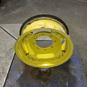 10"W x 24"D, John Deere Yellow 8-Hole Rim with Clamp/U-Clamp (groups of 2 bolts)