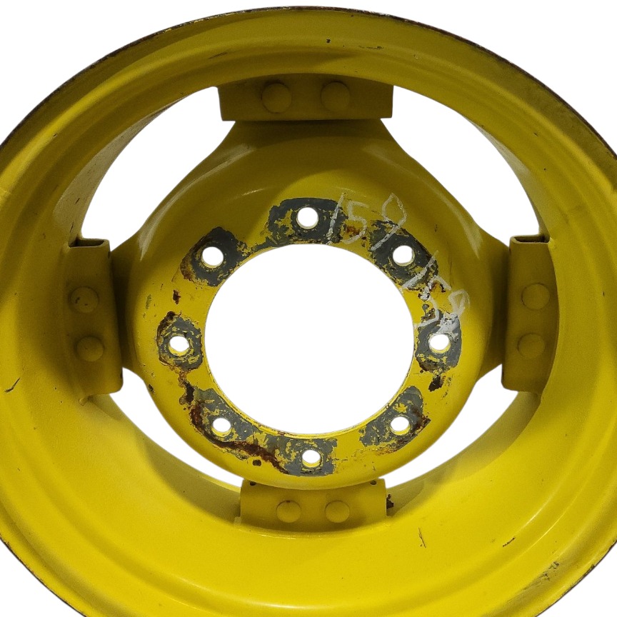 8-Hole Clamp/Loop Style (groups of 2 bolts) Center for 24" Rim, John Deere Yellow