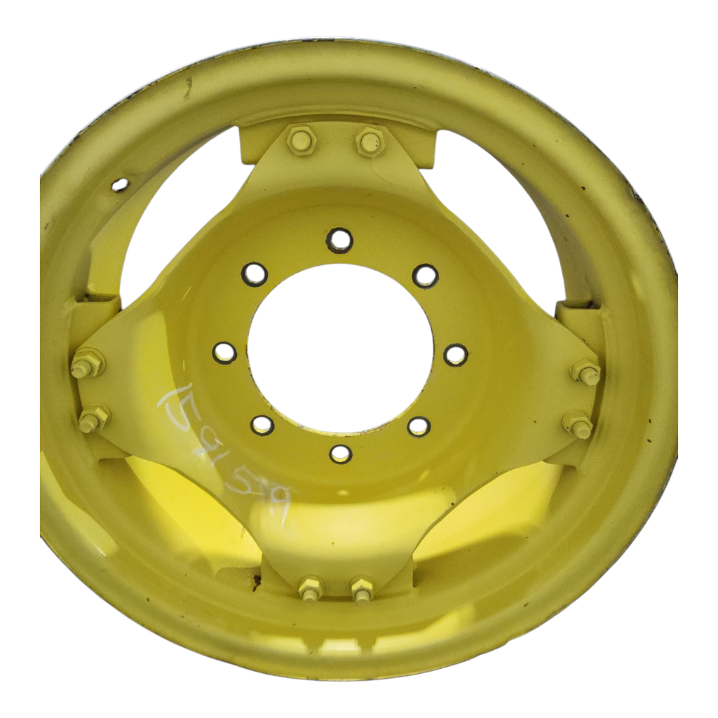 8-Hole Clamp/Loop Style (groups of 2 bolts) Center for 24" Rim, John Deere Yellow