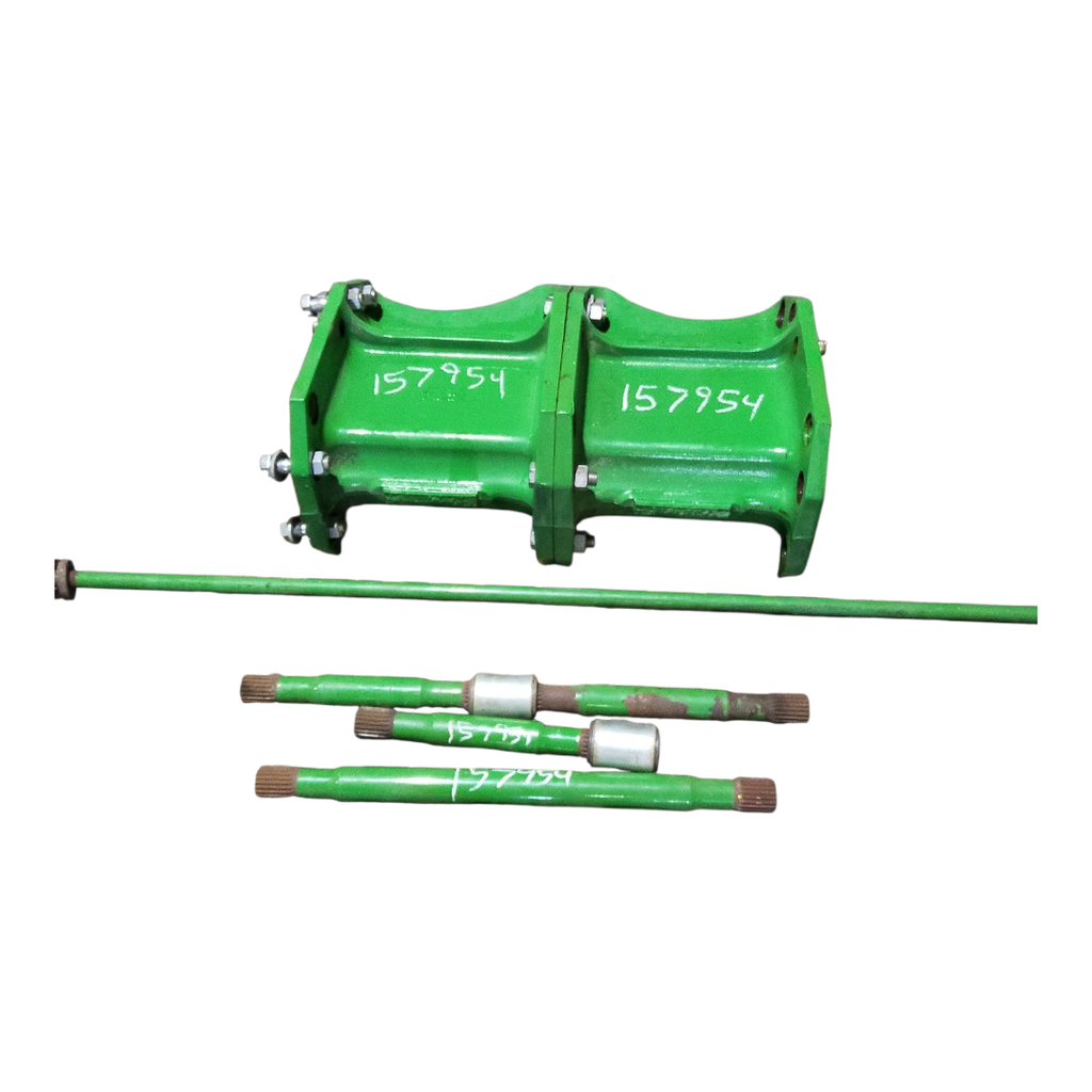 15.75"L Combine Frame Extension John Deere Green