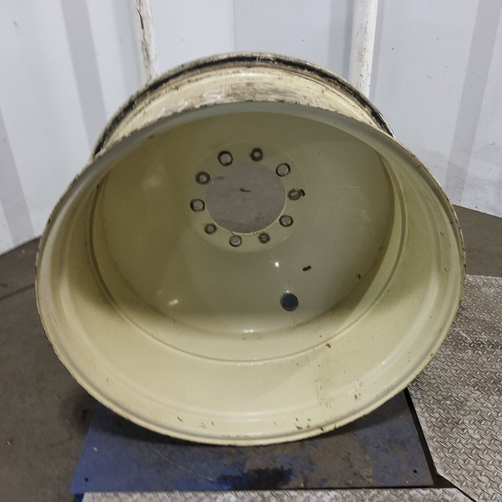 16"W x 38"D, Off White 10-Hole Dolly Dual , -15.12" Offset