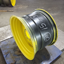 18"W x 28"D, John Deere Yellow 8-Hole Formed Plate , 3" Offset