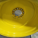 18"W x 28"D, John Deere Yellow 8-Hole Formed Plate , 3" Offset