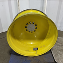16"W x 38"D, John Deere Yellow 10-Hole Dolly Dual , -13" Offset