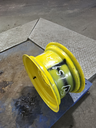 7"W x 14"D, John Deere Yellow 6-Hole Implement , 1.75" Offset
