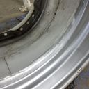 25"W x 30"D, Case IH Silver Mist 12-Hole Waffle Wheel (Groups of 3 bolts)