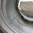 25"W x 30"D, Case IH Silver Mist 12-Hole Waffle Wheel (Groups of 3 bolts)