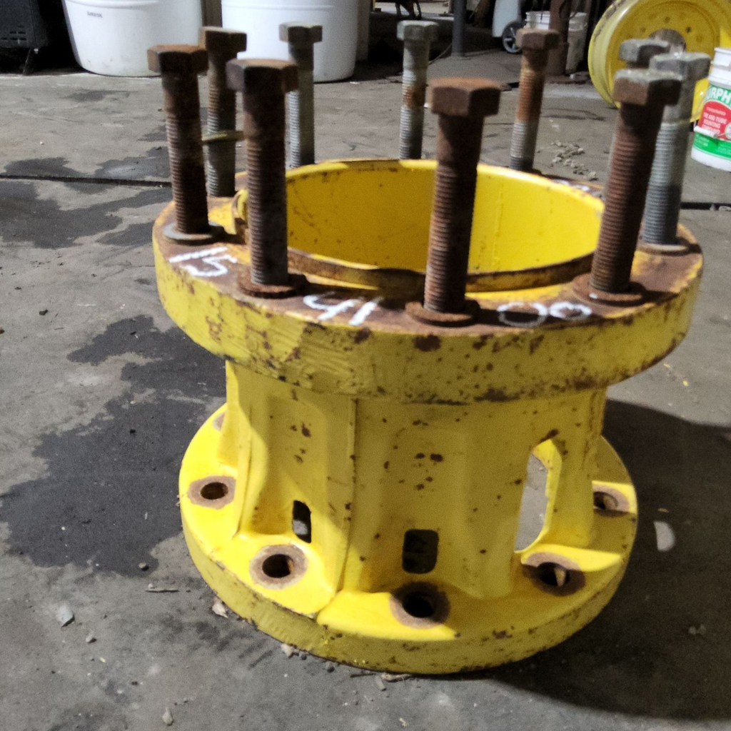 10 to 10-Hole 10"L Hub Extension, John Deere Yellow