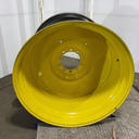 38"W x 46"D, John Deere Yellow 10-Hole Formed Plate , -4.12" Offset