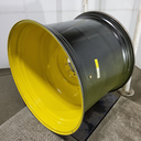 38"W x 46"D, John Deere Yellow 10-Hole Formed Plate , -4.12" Offset