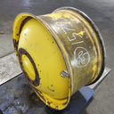 18"W x 38"D, John Deere Yellow 10-Hole Dolly Dual , -13.12" Offset