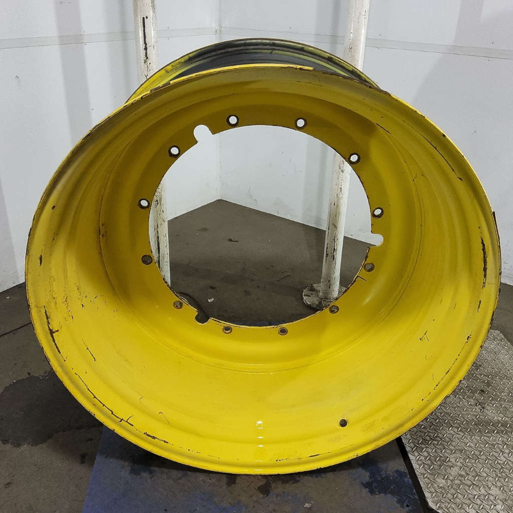 25"W x 46"D, John Deere Yellow 12-Hole Stub Disc , -5.12" Offset 4940 JD sprayer 