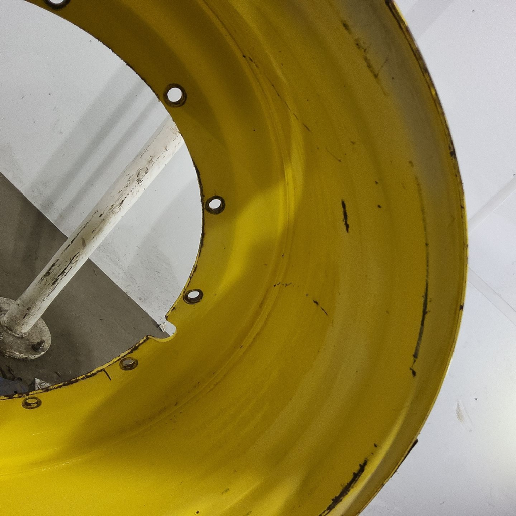 25"W x 46"D, John Deere Yellow 12-Hole Stub Disc , -5.12" Offset 4940 JD sprayer 