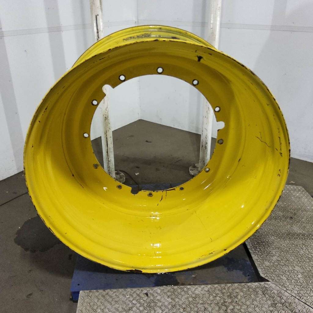 25"W x 46"D, John Deere Yellow 12-Hole Stub Disc , -5.12" Offset 4940 JD sprayer 