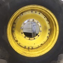 480/70R34 Firestone Radial 9000 R-1W on John Deere Yellow 12-Hole Waffle Wheel (Groups of 3 bolts) 75%