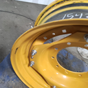 13"W x 30"D, New Holland White 8-Hole Waffle Wheel (Groups of 2 Bolts) , 6.88" Offset