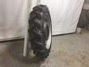 320/85R38 Goodyear Farm DT800 Super Traction R-1W on Case IH Silver Mist/Black 12-Hole Waffle Wheel (Groups of 3 bolts) 75%