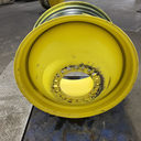 23"W x 38"D, John Deere Yellow 20-Hole Dolly Dual , -16.38" Offset