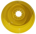 23"W x 38"D, John Deere Yellow 10-Hole Straddle Dual - Inside Main , 14.25" Offset