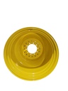 23"W x 38"D, John Deere Yellow 10-Hole Straddle Dual - Inside Main , 14.25" Offset