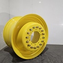 23"W x 38"D, John Deere Yellow 10-Hole Straddle Dual - Inside Main , 14.25" Offset
