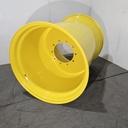 44"W x 32"D, John Deere Yellow 10-Hole Flat Plate , -3.69" Offset