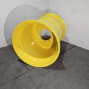 44"W x 32"D, John Deere Yellow 10-Hole Flat Plate , -3.69" Offset