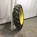 320/85R38 Goodyear Farm DT800 Super Traction R-1W on John Deere Yellow 12-Hole Waffle Wheel (Groups of 3 bolts) 50%