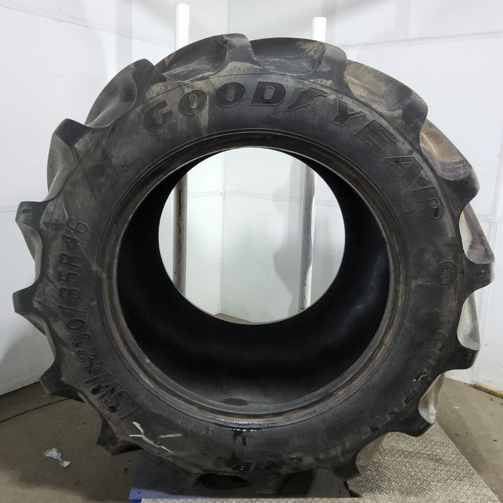 LSW1250/35R46 Goodyear Farm Custom Flo Grip R-2 195B 85%