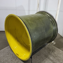 44"W x 46"D, John Deere Yellow 20-Hole Formed Plate , 1.25" Offset