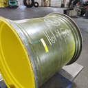 44"W x 46"D, John Deere Yellow 20-Hole Formed Plate , 1.25" Offset